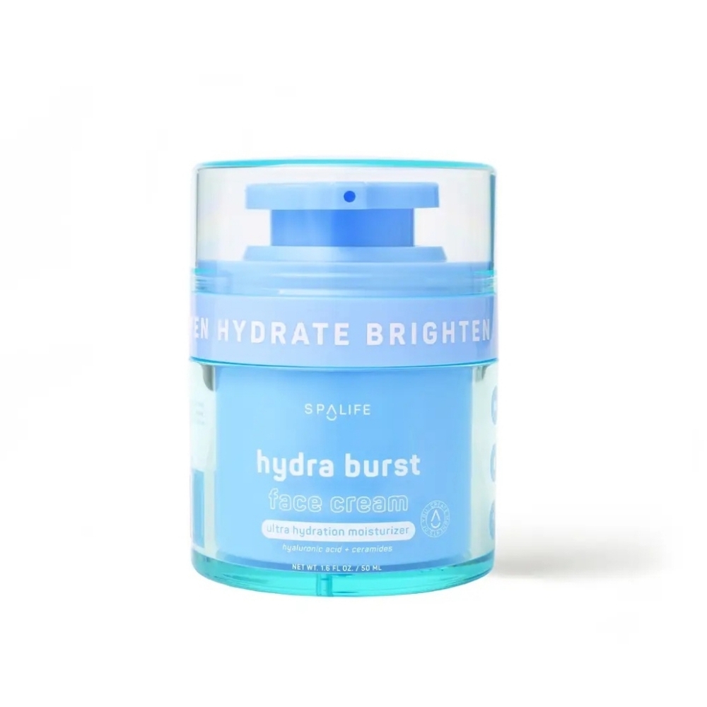 Spa Life Hydra Burst Face Cream - Light Blue